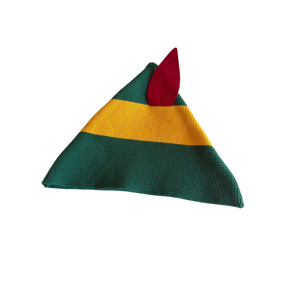 Hanna Andersson Elf Hat Green Buddy the Elf Knit Christmas Costume S/M Cotton